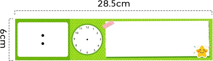 Lachilly 12 Pcs Daily Routines Schedule Cards, Schedule Pocket Chart Add-ons, DIY Visual Schedule for Toddlers, Classroom Decoration