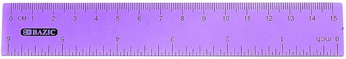 West Coast Paracord 5 Piece School Kit with Zipper Pouch – Colored Compass, Protractor, Ruler, Eraser, Sharpener – Geometry and Math Tool Set (Purple)