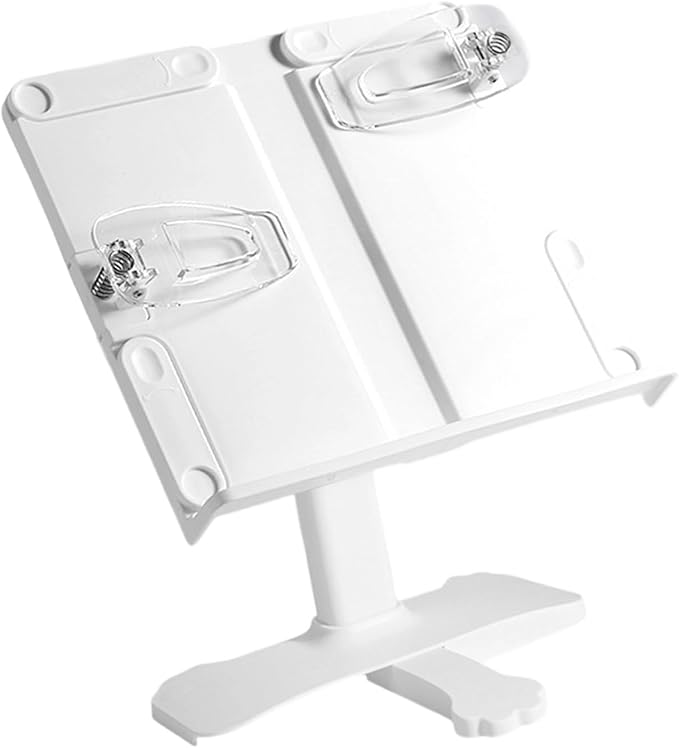 Adjustable Books Stand with Foldable Design Reading Holders for Home School Use Multi Angled Reading Stand
