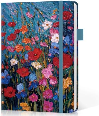 Taja Pretty Journal for Women, 5.7" x 8.3" Lined Notebook for Journaling