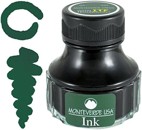 Monteverde USA Ink with ITF Technology, 90 ml Monteverde Green (G308MG)