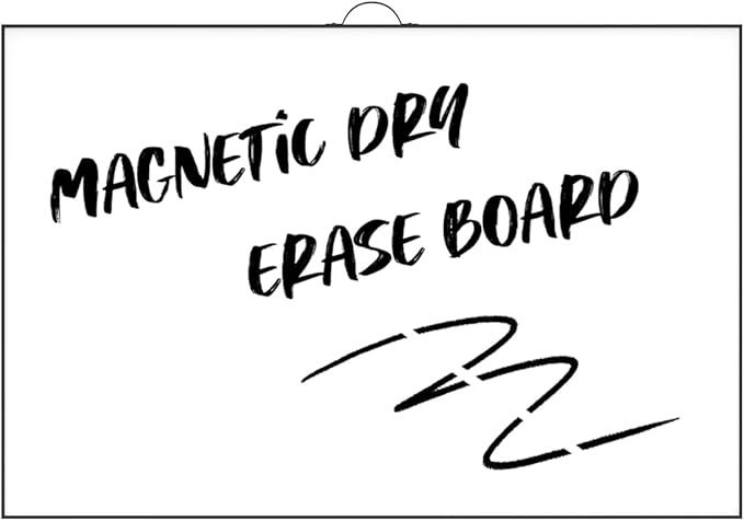 Dry Erase White Board for Wall,Large Magnetic Whiteboard, White Board for Office/Home/Kitchen/School, Aluminum Frame 23.6" X 35.4"