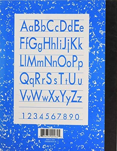 School Smart Skip-A-Line Ruled Composition Book, Grade 2, Blue, 48 Pages (Pack of 2)