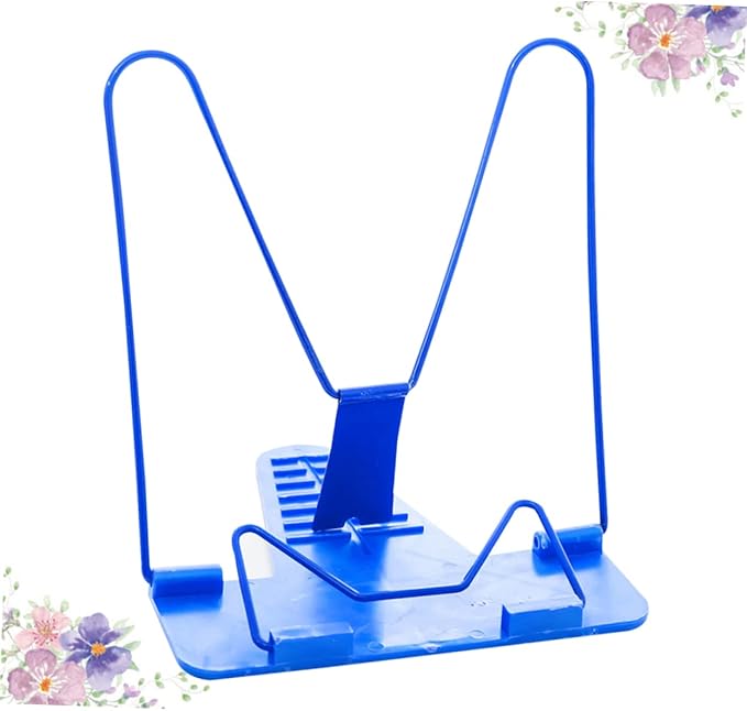 Holibanna 2pcs Adjustable Book Holder Stand Book Reading Bracket Multi-Purpose Reading Shelf for Home Office Dorm