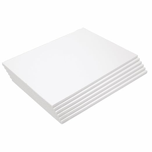 Colorations 9" x 12" Mediumweight White Construction Paper - 300 Sheets, Bulk Pack Art Paper, Arts and Crafts, School Supplies, Drawing, Coloring, Painting, 3D Art
