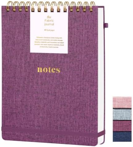 B5 Top Spiral Notebook, College Ruled Journal 7.36" x 9.84"