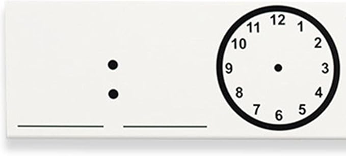 TOOYFUL 20x Daily Schedule Chart Card, Dry Card, Blank Sentence Strips for Teaching Supplies Classroom Learning Material Nursery Room Activity
