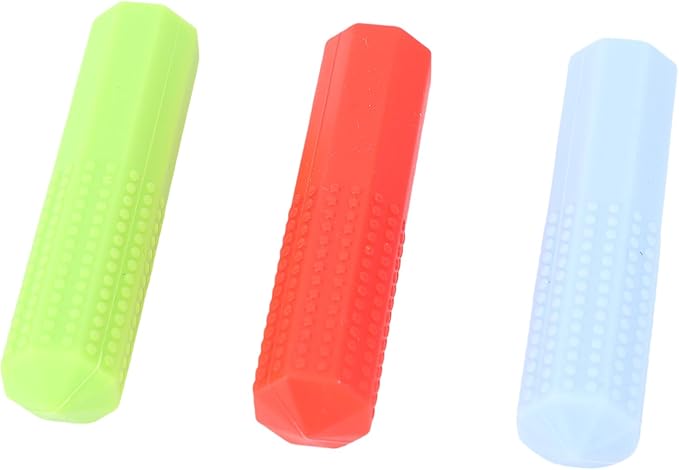ciciglow 3 Pcs Pencil Weights Silicone Writing Grip Aid Handwriting Aid for Kids with Comfortable 3 Colors, for Teachers as Educational Tools or Classroom