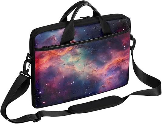 Galaxy Laptop Sleeve Case for 13-15 inch Computer Bag Protective Laptop Handle Bag for Women Men