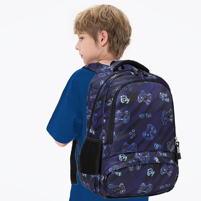 Kimwadalh School Backpack for Girls, Backpack with Lunch Box Pencil Case for Preschool Elementary High School Girls Boys