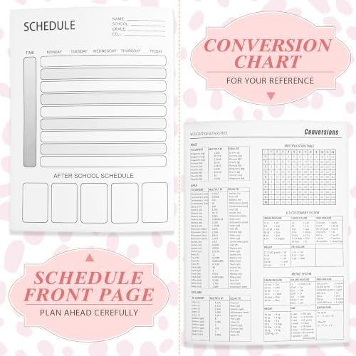 Colarr 8 Pack Composition Notebook Wide Ruled Marble, Subtle Colors