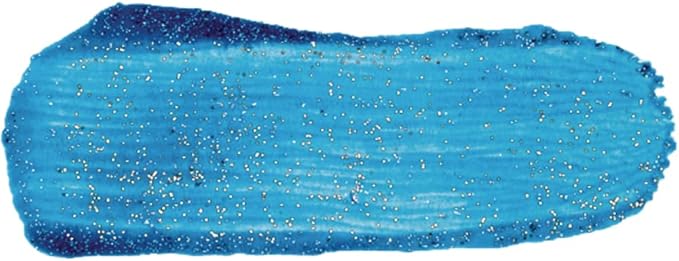 Colorations Blue Washable Glitter Paint, 16oz - Great Sensory Experience for Younger Kids & Toddlers, Non-Toxic