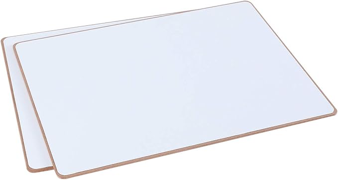 Magnetic Dry Erase White Boards - Lapboards for Students (5 Pack, 12 X 9 Inches)