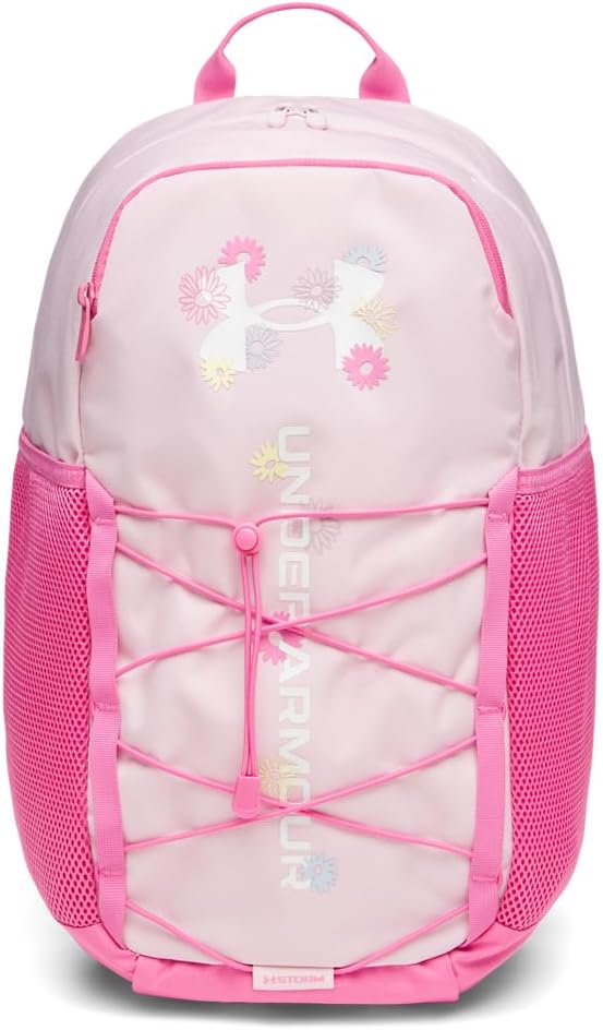 Under Armour Unisex Hustle Sport 6.0 Backpack, (647) Prime Pink/Pink Frenzy/White, One Size Fits Most