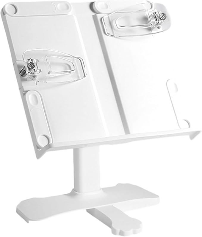 Adjustable Books Stand with Foldable Design Reading Holders for Home School Use Multi Angled Reading Stand
