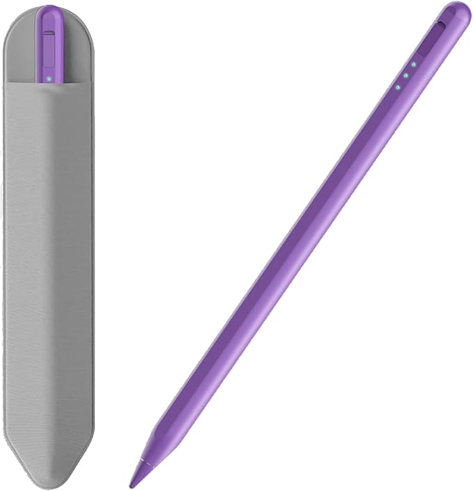 Stylus Pen for iPad11&10thGen,14Mins Faster Charge, with Pencil Holder,Palm Rejection, Tilt Sensitivity, for iPad Air11&13-inch(M3/M2), iPad Pro 11&13-inch (M4),iPad 6-11th,iPad Pro 11/12.9 inch