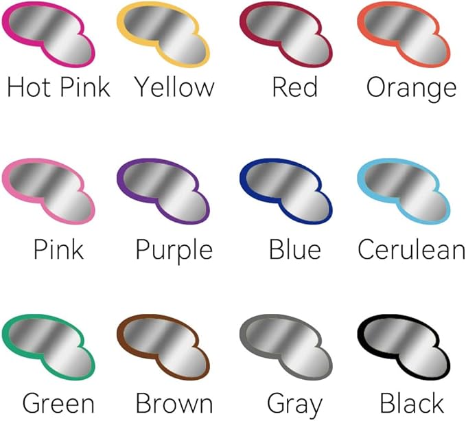 TRANSON 12pcs Outline Shimmering Markers with Metallic for Fun Art Drawing Craft DIY