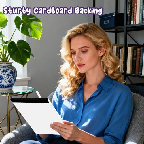 3 Pack Legal Pads 8.5 X11, Wide Ruled Notepads, White Note Pads 8.5x11