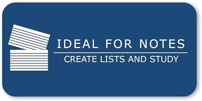Roaring Spring Colored Index Cards 3"x5", 100 Count, Smooth 100# Index Paper, Ruled on Front, Blank on Back, 3 Colors (Pack of 36)