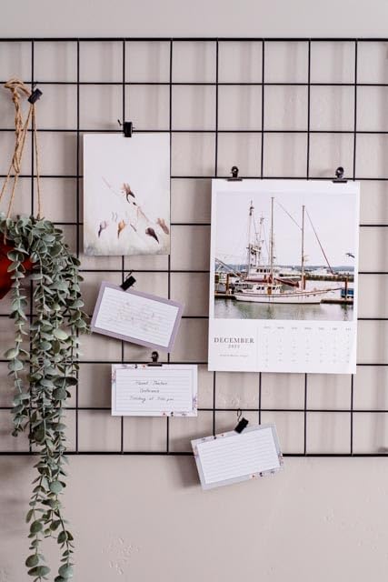 Floral Index Cards by Pure Print and Design | Floral Flash Cards Perfect For Study Sessions & Learning | 100 Cards of Premium Quality with 5 Different Designs | White, Purple and Gray | 3x5 inches