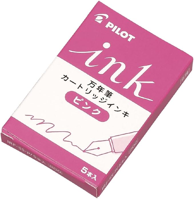 Pilot Cartridge Color Ink 5 Pack