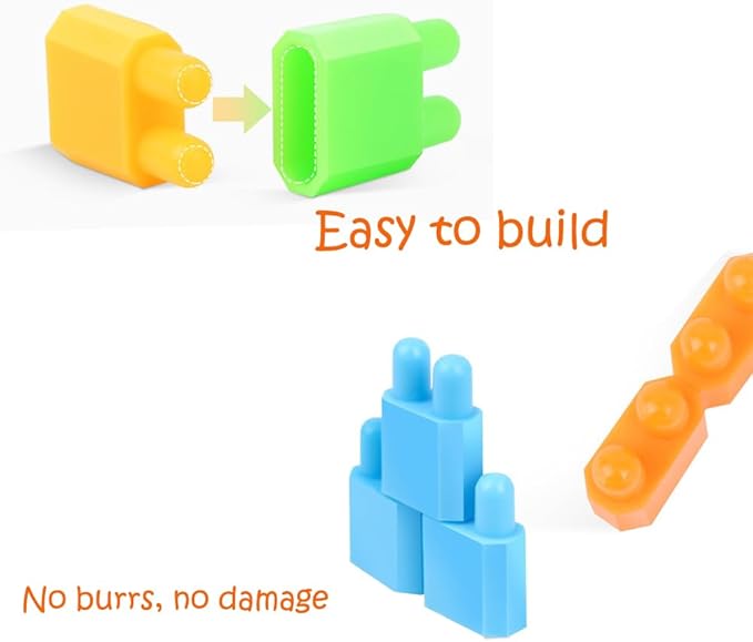 610PCS STEM Building Blocks Construction Toy - Child Branin Development Preschool Kindergarten Toy Learning & Education Toys for Preschool Learning Activities
