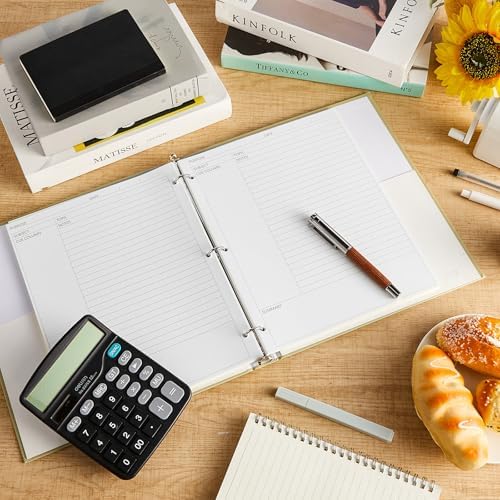 gisgfim 100 Sheets Cornell Notes Loose Leaf Paper Notebook Taking System Filler Paper 8.5×11 Inch 3 Hole Punch Cornell-Style Notes Pages Note Taking Supplies for School Office Business Home 80gsm