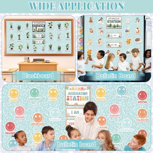 Green Composition Bulletin Board Roll Non-Woven Fabric Poster 15.7" x20ft