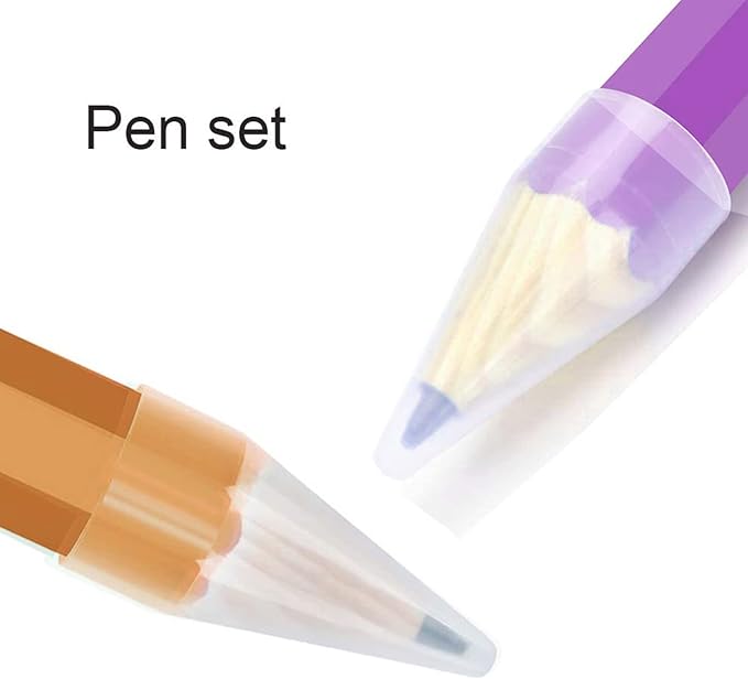 Giant Pencil, 14 Inch Jumbo Pencils, Funny Big Novelty Pencil for Prop/Gifts/Decor (Light Purple)