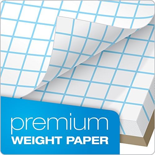 Ampad Quadrille Graph Paper Pad, 4x4 Quad Ruled, 8.5 x 11, 3 Pads