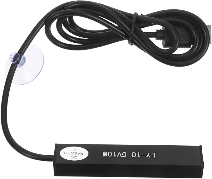 COHEALI Mini Aquarium Heater Small Tank Heater for Betta Fish and Aquatic Turtles 10w USB Abs Material Space Saving Design for 2-5l Turtle Aquariums and Small Betta Fish Tank Setups