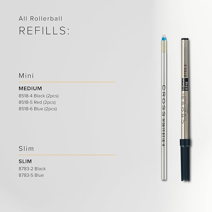 Cross Ball-Point Refill For Standard Cross Ball-Point Pens - Black Medium
