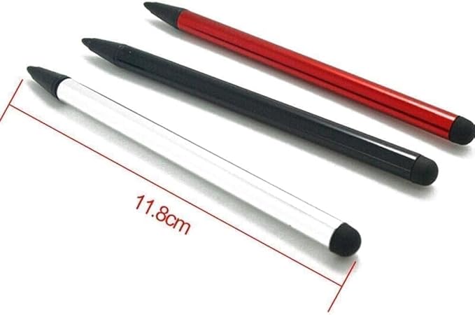 4pcs Black Stylus Pens for Touch Screens, Stylus Pen Universal Touch Screen Pens All capacitive Touch Screen Devices Capacitive Stylus Compatible for iPad, Touch Screen Smartphones