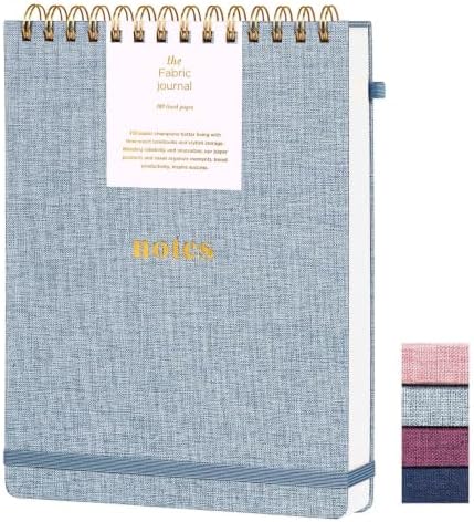 B5 Top Spiral Notebook, 192 Pages College Ruled Journal