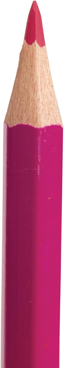 Colorations Color Pencils, Set of 240, Pre-sharpened, 12 Colors, Thick Core, Hexagonal, Harvested Wood, Classroom Supplies