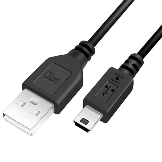 Olort Mini-USB Charging Cord Cable for TI 84 Plus CE/CE Color Graphing Calculator, TI-Nspire II/CX/CX CAS Graphing Calculator Charger Cable Replacement