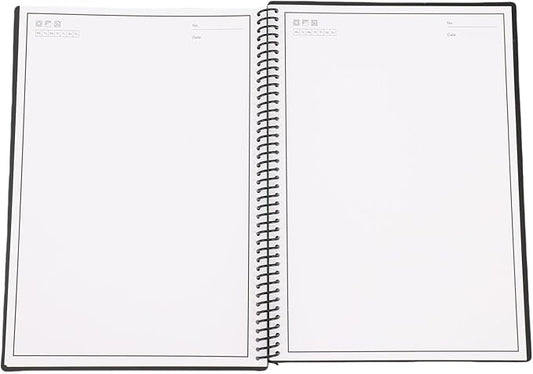 Matybobe Reusable Smart Spiral Notebook for Work Learning with Pages Erasable 180x255mm
