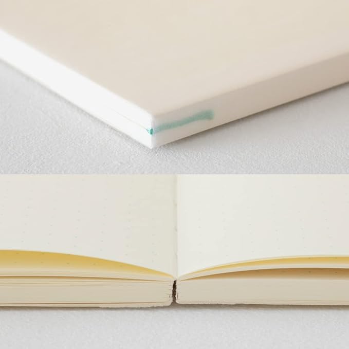 DESIGNPHIL 15310006 Midori Notebook, MD Notebook, Journal, A5, Dot Square A