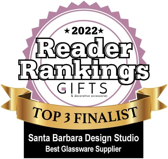 Santa Barbara Design Square Acrylic Notepaper Holder with 125 Sheets Heavyweight Paper, 6.5", Forever