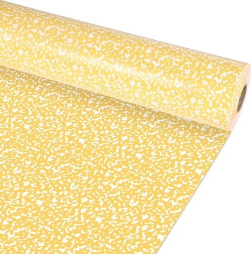 Yellow Composition Bulletin Board Roll Non-Woven Fabric Poster 15.7" x12ft