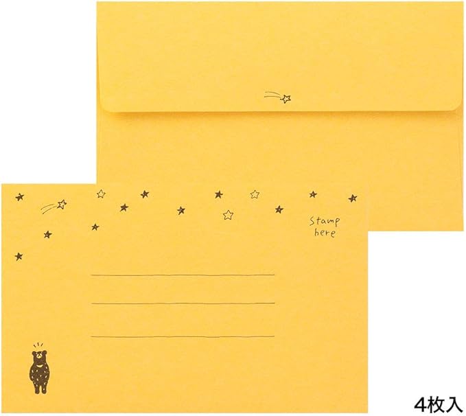 Midori 91802544 Letter Set, Starry Sky Pattern