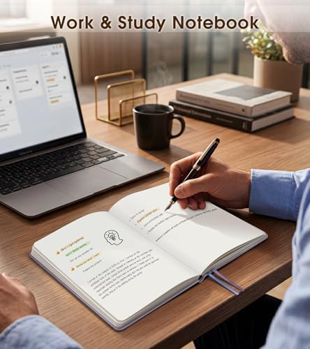 Journal Notebook, A5 Leather Hardcover Blank Sketchbook, 160 Pages, 180° Lay-Flat Binding, 100 GSM Thick Paper, for Sketching, Drawing, Art Journaling & Creative Writing (Purple)