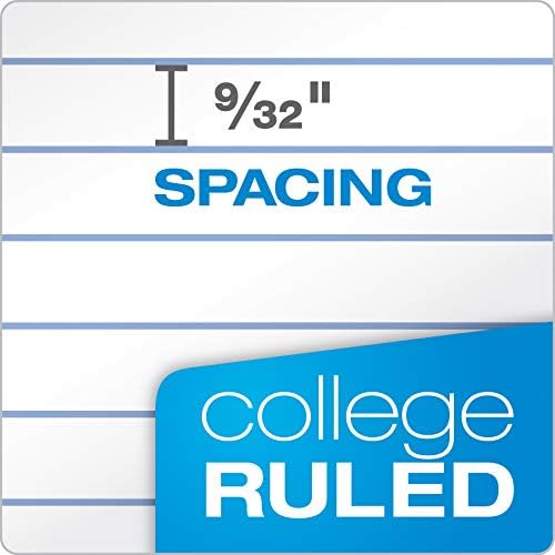 Oxford Composition Notebooks, College Ruled Paper, 9-3/4 x 7-1/2 Inches, 100 Sheets, Black, 6 Count (63767) (Pack of 4)