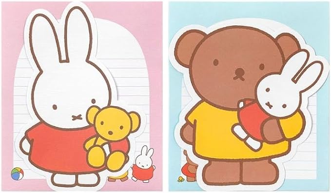 Cute Stationery Writing Paper and Envelopes Set, 8 Letter Papers, 4 Envelopes, and 4 Stickers Included (M)