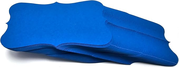 PPAPPAPPIYO Color Index Cards 3.5 x 2, 180gsm Thick Cardstock, Blank Colored Flash Cards for Study, Notes, Business Cards & Labels, Small Notecards 100 Pack (Dark Blue)