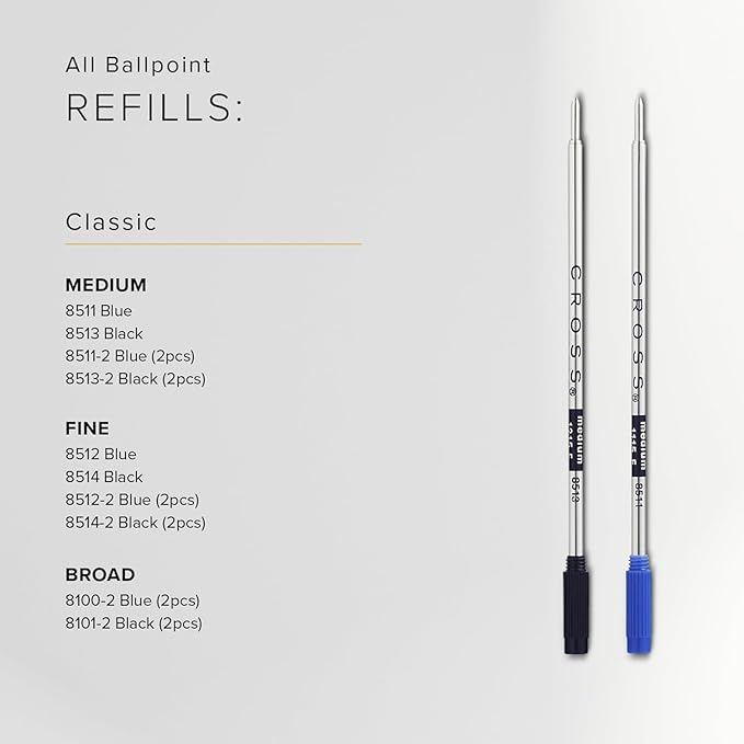 Cross Refill Single Pack Blue Ink