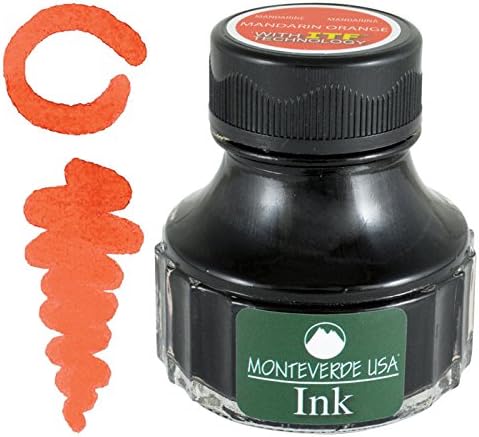 Monteverde USA Ink with ITF Technology, 90 ml Mandarin Orange (G308MO)