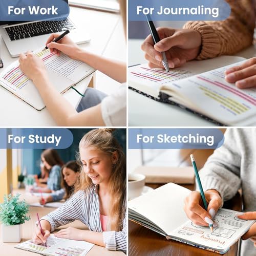 Taja Pretty Journal for Women, 5.7" x 8.3" Dotted Notebook for Journaling