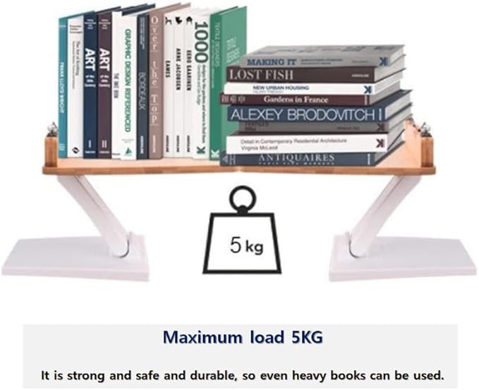 RD150 Wooden Book Stand Reading Rest Bookrest Cookbook Laptop Holder for Textbook Music Score Desk Laptop Height Adjustable 270° Angle Adjustable White (White)