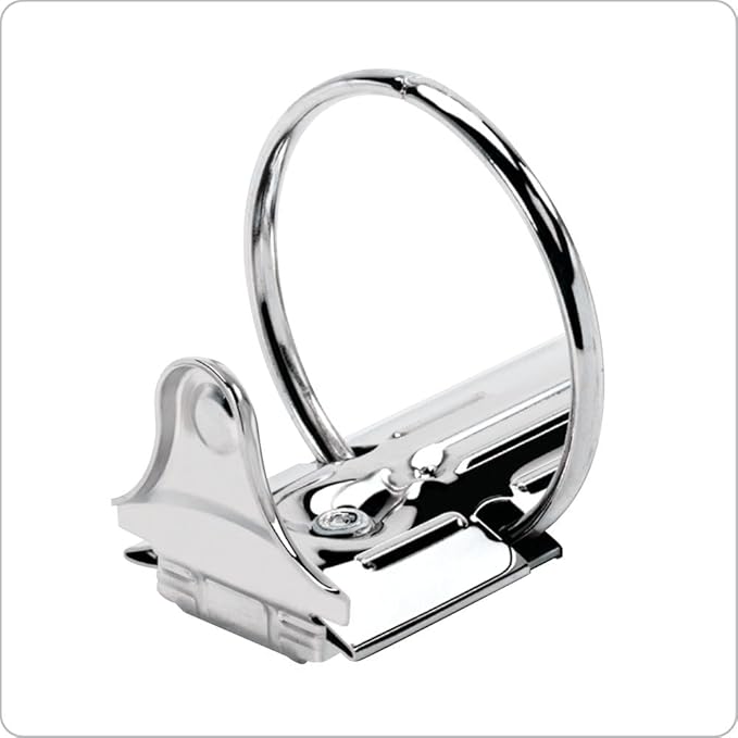 Cardinal Binder Performer with ClearVue Covers, 1.5" Round Rings, 350-Sheet Capacity, White